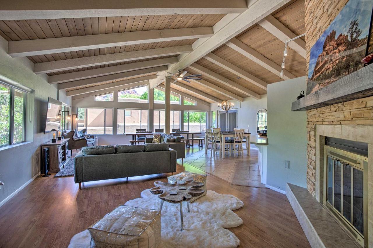 Sedona Hideaway With Swim Spa And Private Tavern! Εξωτερικό φωτογραφία
