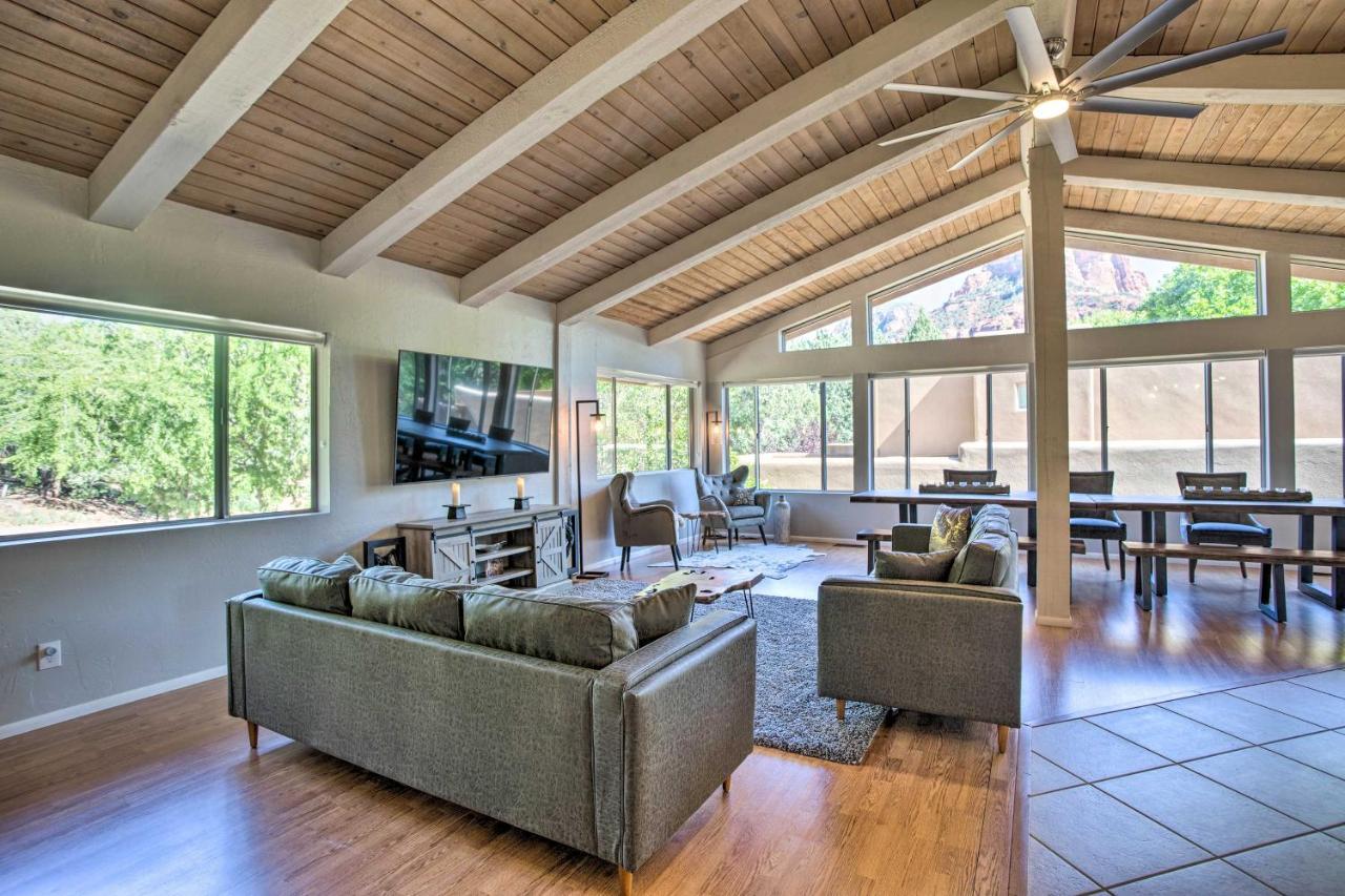 Sedona Hideaway With Swim Spa And Private Tavern! Εξωτερικό φωτογραφία